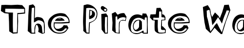 Font : BlockheadDarkSide Custom Text : The Pirate Way Test your own text here Click to download or to view this font on a tshirt that can be custom printed in Bali