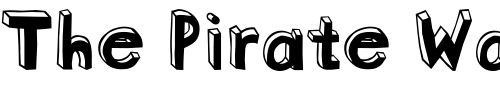 Font : BlockheadFace-Black Custom Text : The Pirate Way Test your own text here Click to download or to view this font on a tshirt that can be custom printed in Bali