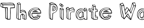 Font : BlockheadPlain Custom Text : The Pirate Way Test your own text here Click to download or to view this font on a tshirt that can be custom printed in Bali