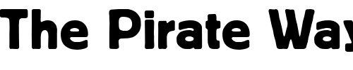Font : Blofeld-Regular-DB Custom Text : The Pirate Way Test your own text here Click to download or to view this font on a tshirt that can be custom printed in Bali