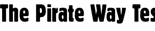 Font : BlofeldExtraCond-Regular Custom Text : The Pirate Way Test your own text here Click to download or to view this font on a tshirt that can be custom printed in Bali
