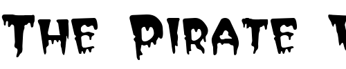 Font : Blood-Cyrillic Custom Text : The Pirate Way Test your own text here Click to download or to view this font on a tshirt that can be custom printed in Bali