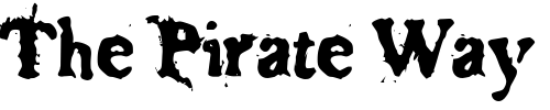 Font : BlotterRoman-Regular Custom Text : The Pirate Way Test your own text here Click to download or to view this font on a tshirt that can be custom printed in Bali