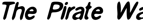 Font : BlueBond-Oblique Custom Text : The Pirate Way Test your own text here Click to download or to view this font on a tshirt that can be custom printed in Bali