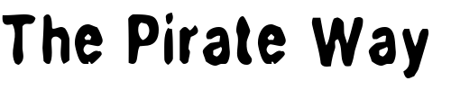 Font : BlueStuff Custom Text : The Pirate Way Test your own text here Click to download or to view this font on a tshirt that can be custom printed in Bali