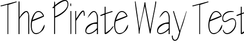 Font : BlueprintCondensed Custom Text : The Pirate Way Test your own text here Click to download or to view this font on a tshirt that can be custom printed in Bali
