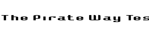 Font : Blum-Regular Custom Text : The Pirate Way Test your own text here Click to download or to view this font on a tshirt that can be custom printed in Bali