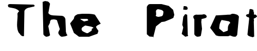 Font : BlurrdWide Custom Text : The Pirate Way Test your own text here Click to download or to view this font on a tshirt that can be custom printed in Bali