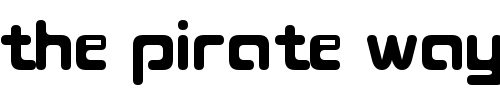 Font : Blöjbytesdepå Custom Text : The Pirate Way Test your own text here Click to download or to view this font on a tshirt that can be custom printed in Bali