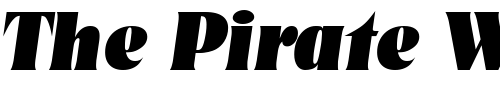 Font : BobBecker-Heavy-Italic Custom Text : The Pirate Way Test your own text here Click to download or to view this font on a tshirt that can be custom printed in Bali