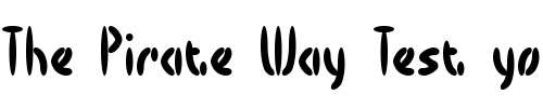 Font : Bocuma-BRK Custom Text : The Pirate Way Test your own text here Click to download or to view this font on a tshirt that can be custom printed in Bali