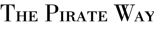 Font : Bodoni-Classico-SC Custom Text : The Pirate Way Test your own text here Click to download or to view this font on a tshirt that can be custom printed in Bali