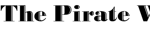 Font : Bodoni-Highlight-ICG Custom Text : The Pirate Way Test your own text here Click to download or to view this font on a tshirt that can be custom printed in Bali