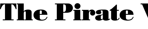 Font : Bodoni-Serial-Black-Regular Custom Text : The Pirate Way Test your own text here Click to download or to view this font on a tshirt that can be custom printed in Bali