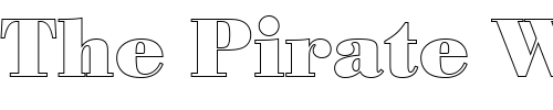 Font : BodoniAntTBolOu1 Custom Text : The Pirate Way Test your own text here Click to download or to view this font on a tshirt that can be custom printed in Bali