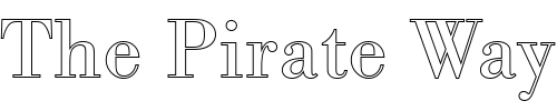Font : BodoniAntTRegOu1 Custom Text : The Pirate Way Test your own text here Click to download or to view this font on a tshirt that can be custom printed in Bali
