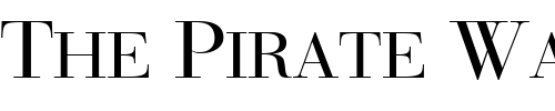 Font : BodoniExpert Custom Text : The Pirate Way Test your own text here Click to download or to view this font on a tshirt that can be custom printed in Bali