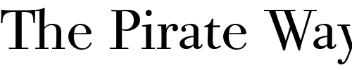 Font : BodoniOldFaceBE Custom Text : The Pirate Way Test your own text here Click to download or to view this font on a tshirt that can be custom printed in Bali