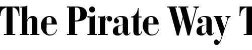 Font : BodoniRecutCondMedium-Regular Custom Text : The Pirate Way Test your own text here Click to download or to view this font on a tshirt that can be custom printed in Bali