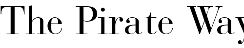 Font : BodoniRecutCondSSK Custom Text : The Pirate Way Test your own text here Click to download or to view this font on a tshirt that can be custom printed in Bali