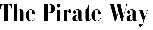 Font : BodoniRecutCondSSK-Bold Custom Text : The Pirate Way Test your own text here Click to download or to view this font on a tshirt that can be custom printed in Bali