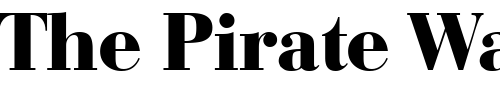 Font : BodoniRecutHeavy-Regular Custom Text : The Pirate Way Test your own text here Click to download or to view this font on a tshirt that can be custom printed in Bali