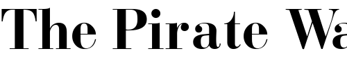 Font : BodoniRecutSSK-Bold Custom Text : The Pirate Way Test your own text here Click to download or to view this font on a tshirt that can be custom printed in Bali