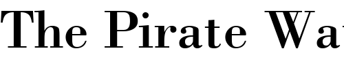 Font : BodoniSSK-Regular Custom Text : The Pirate Way Test your own text here Click to download or to view this font on a tshirt that can be custom printed in Bali