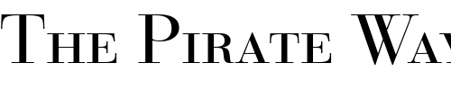 Font : BodoniSmc-Regular Custom Text : The Pirate Way Test your own text here Click to download or to view this font on a tshirt that can be custom printed in Bali