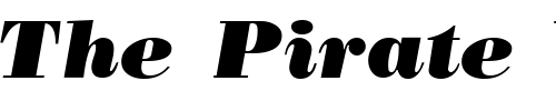 Font : Bodonoff-Ultra-Italic Custom Text : The Pirate Way Test your own text here Click to download or to view this font on a tshirt that can be custom printed in Bali