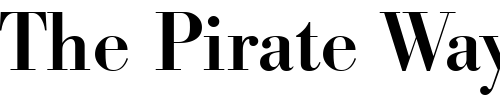 Font : Bodoxi-Medium Custom Text : The Pirate Way Test your own text here Click to download or to view this font on a tshirt that can be custom printed in Bali