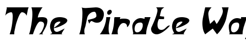 Font : BodyShop-Oblique Custom Text : The Pirate Way Test your own text here Click to download or to view this font on a tshirt that can be custom printed in Bali
