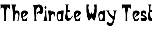 Font : BodyShopCondensed Custom Text : The Pirate Way Test your own text here Click to download or to view this font on a tshirt that can be custom printed in Bali