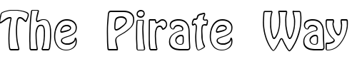 Font : BoffoOutlineSSK-Regular Custom Text : The Pirate Way Test your own text here Click to download or to view this font on a tshirt that can be custom printed in Bali