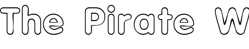 Font : BogeyOutlineSSK Custom Text : The Pirate Way Test your own text here Click to download or to view this font on a tshirt that can be custom printed in Bali