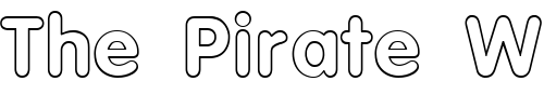 Font : BogeyOutlineSSK-Regular Custom Text : The Pirate Way Test your own text here Click to download or to view this font on a tshirt that can be custom printed in Bali