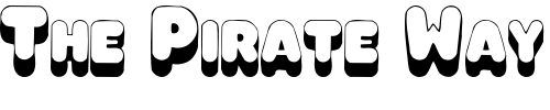 Font : Boggie Custom Text : The Pirate Way Test your own text here Click to download or to view this font on a tshirt that can be custom printed in Bali