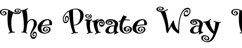 Font : Boingo Custom Text : The Pirate Way Test your own text here Click to download or to view this font on a tshirt that can be custom printed in Bali