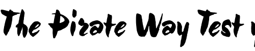 Font : BolideScript Custom Text : The Pirate Way Test your own text here Click to download or to view this font on a tshirt that can be custom printed in Bali