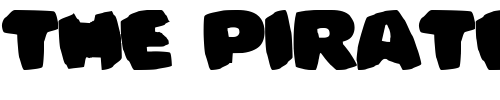 Font : Bomberman Custom Text : The Pirate Way Test your own text here Click to download or to view this font on a tshirt that can be custom printed in Bali