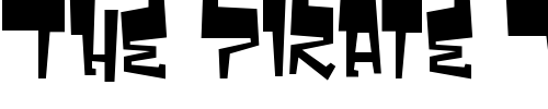 Font : Bomr Custom Text : The Pirate Way Test your own text here Click to download or to view this font on a tshirt that can be custom printed in Bali