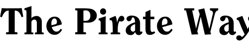Font : Bondoline-Heavy Custom Text : The Pirate Way Test your own text here Click to download or to view this font on a tshirt that can be custom printed in Bali
