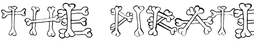 Font : Bones2 Custom Text : The Pirate Way Test your own text here Click to download or to view this font on a tshirt that can be custom printed in Bali