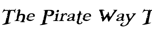Font : Booter---Five-Five Custom Text : The Pirate Way Test your own text here Click to download or to view this font on a tshirt that can be custom printed in Bali