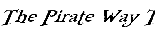 Font : Booter---Five-One Custom Text : The Pirate Way Test your own text here Click to download or to view this font on a tshirt that can be custom printed in Bali