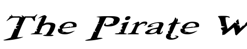 Font : Booter---One-One Custom Text : The Pirate Way Test your own text here Click to download or to view this font on a tshirt that can be custom printed in Bali