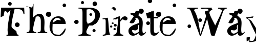 Font : Boozer Custom Text : The Pirate Way Test your own text here Click to download or to view this font on a tshirt that can be custom printed in Bali