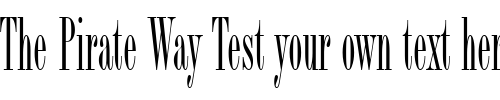Font : BordeauxDReg Custom Text : The Pirate Way Test your own text here Click to download or to view this font on a tshirt that can be custom printed in Bali
