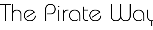 Font : BordeauxLight Custom Text : The Pirate Way Test your own text here Click to download or to view this font on a tshirt that can be custom printed in Bali