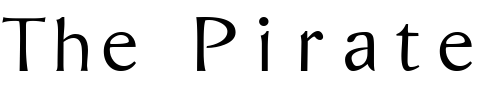 Font : Bordofixed-Tryout Custom Text : The Pirate Way Test your own text here Click to download or to view this font on a tshirt that can be custom printed in Bali